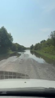 Дорога Успенка — Чаплык Закрыта из-за Подъема Воды